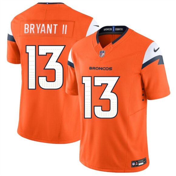 Have a Choice Mens Youths Pat Bryant II Orange Jersey Stitched